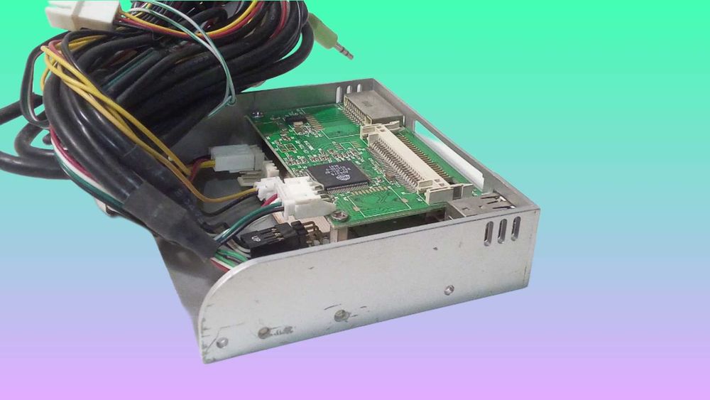 Кардридер + Реобас для 3.5" отсека ПК