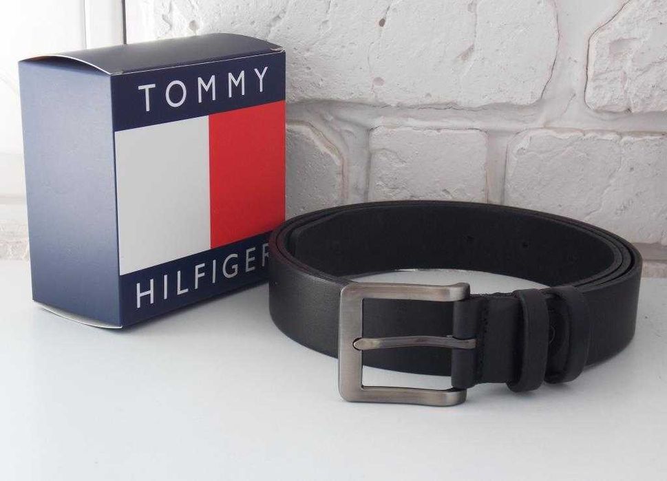 Ремень мужской кожаный Томму / шкіряний ремінь класичний чоловічий