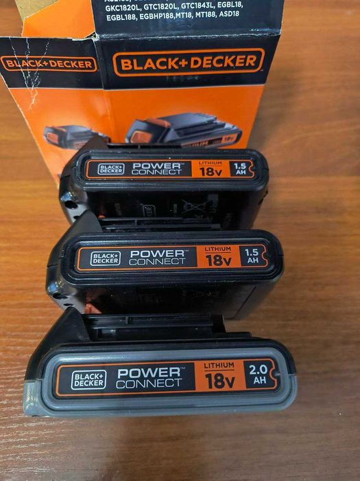 Дрель-шуруповерт Black+Decker, аккумулятор, зарядка, кейс
