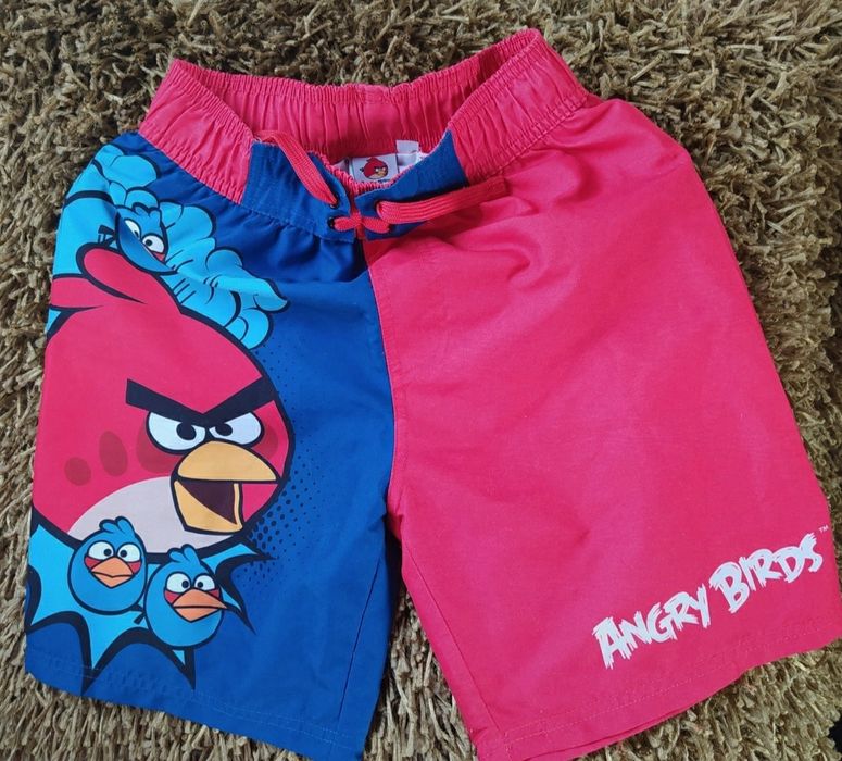 Spodenki szorty bermudy Angry Birds 146-152 licencja Rovio