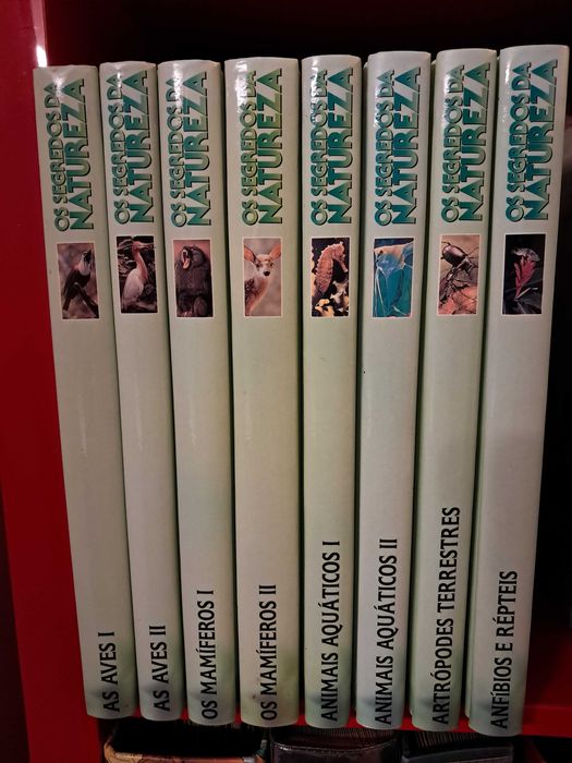 Enciclopédia "Os Segredos da Natureza" (8 volumes)