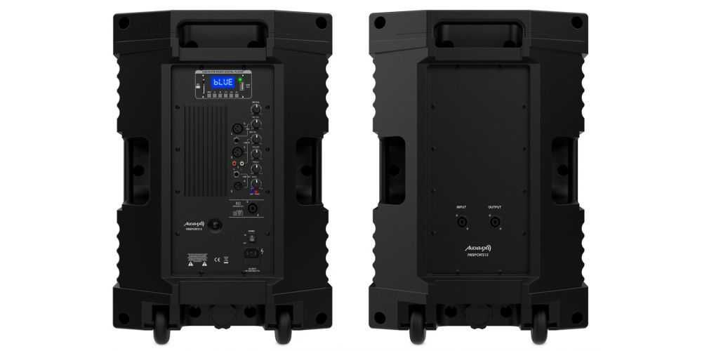 Set Colunas Audibax Freeport 212 de 12" Bt. pen radio 800w