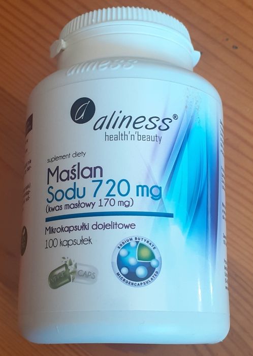 Maślan sodu 720 mg 100 kapsułek