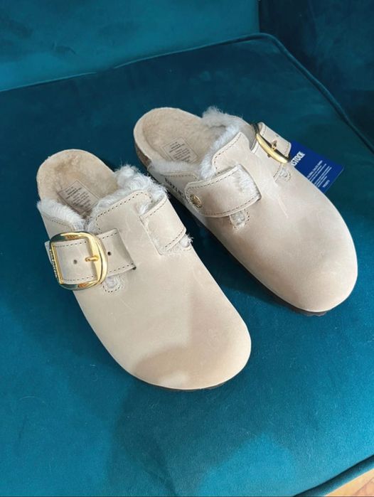 Birkenstock Boston owcza wełna rozm 36