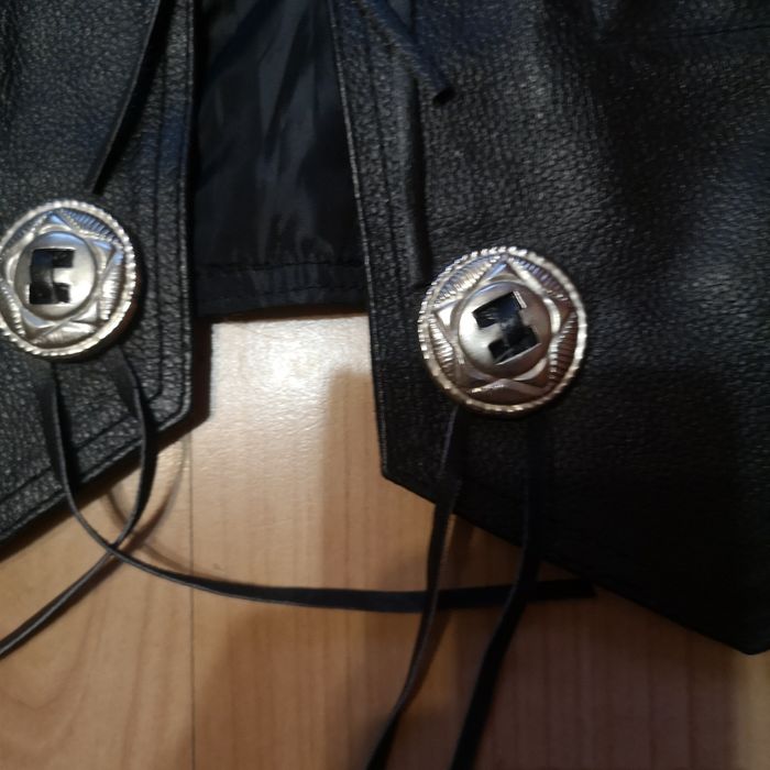 Kamizelka motocyklowa 4XL Real Leather