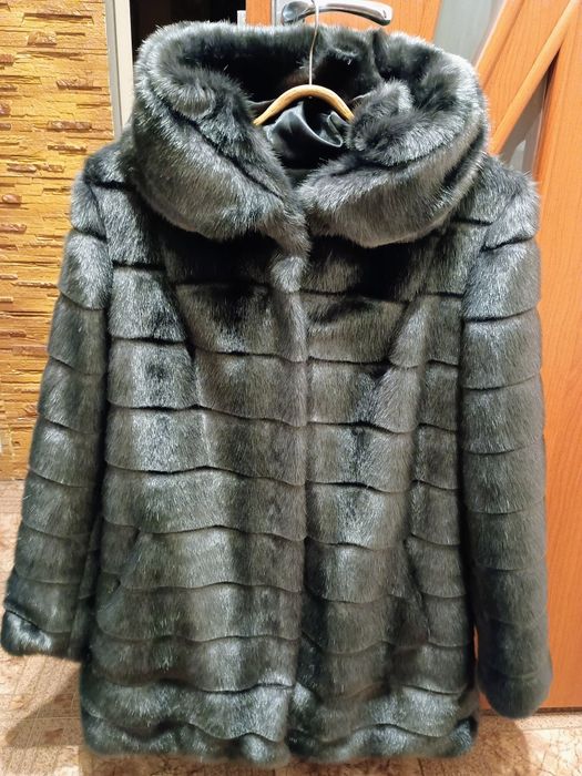 Штучна шуба еко хутро імітація норки НОВА