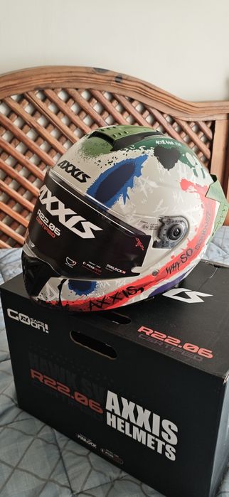 Capacete axxis hawk sv tamanho M