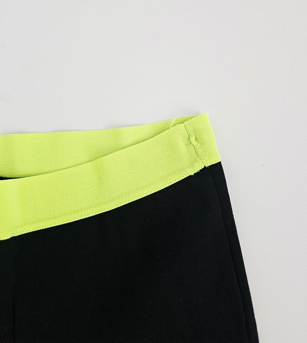 Czarne sportowe spodenki kolarki Zara s 36