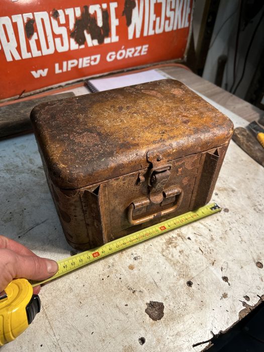 Skrzynka amunicyjna , rzadka na granaty