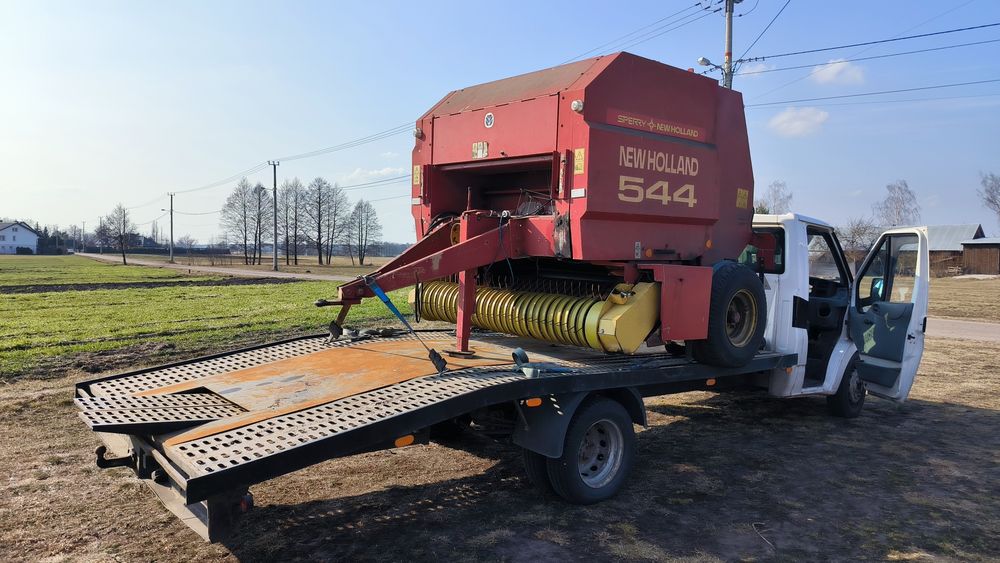 Autolaweta   Transport maszyn  Pomoc drogowa Przyczepa leśna