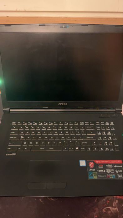 Laptop MSI I7-7000HQ / GeForce 1060 / 16 GB Ram