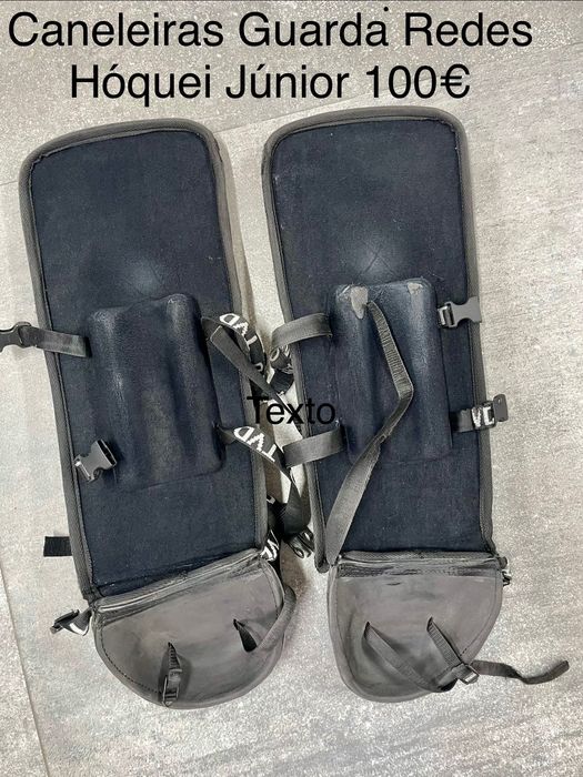 Caneleiras Guarda Redes Hoquei