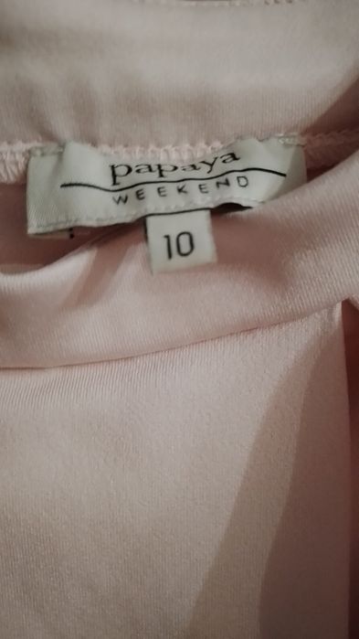 Фірмова пудрова спідниця міді кльош papaya