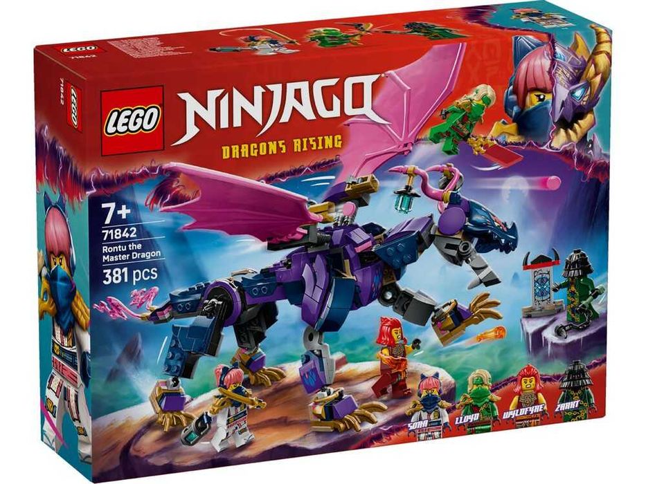 Новий Lego Ninjago 71842 Rontu the Master Dragon Ронту Майстер Дракон