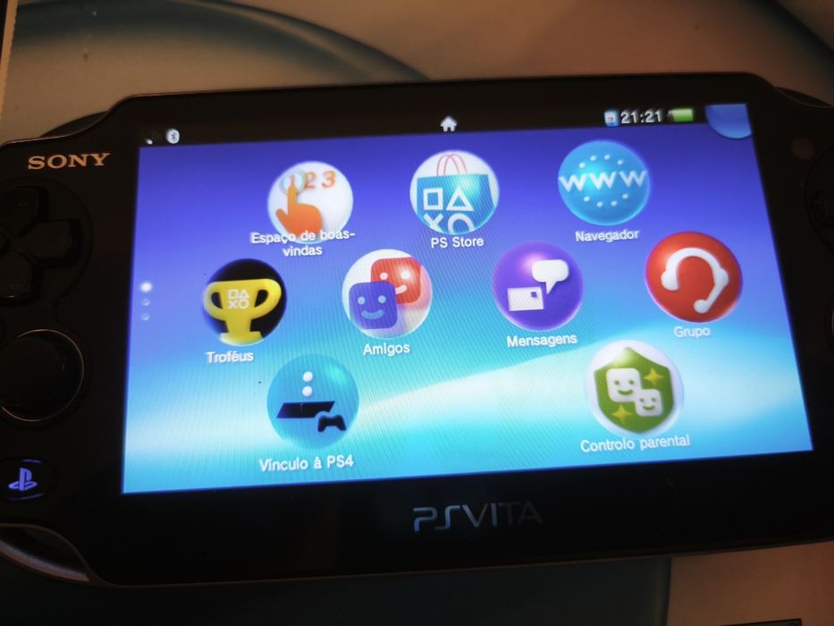 Consola Sony PsVita + Cartas + FIFA 15