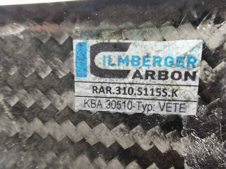 BMW S 1000 RR Prawa osłona ramy z włókna węglowego Carbon
