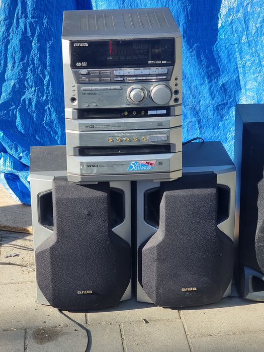Sprzęt grający,wieze aiwa 130/50 W