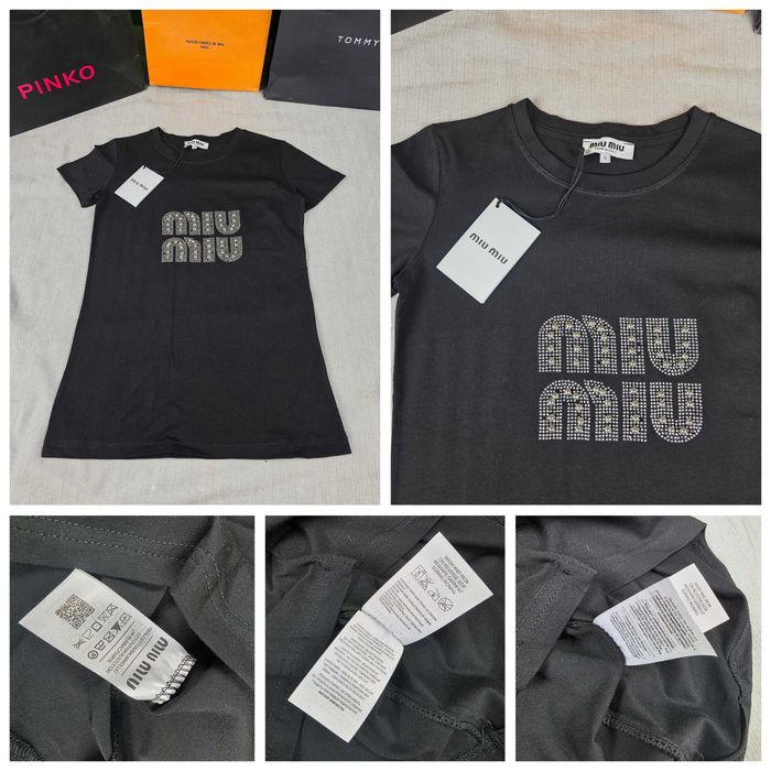 koszulka damska tshirt boss hugo miu miu burberry premium