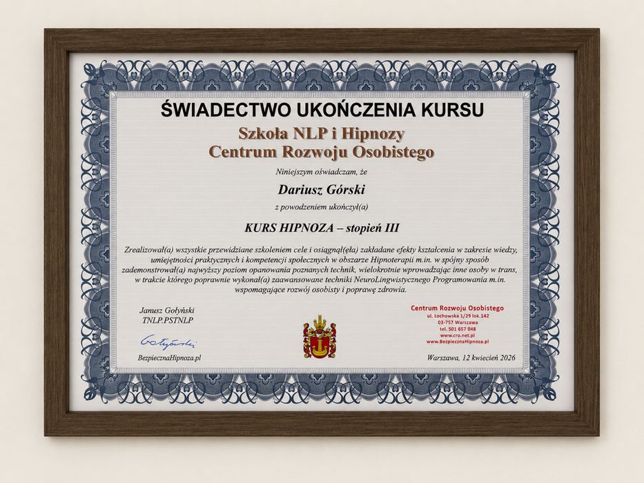 Hipnoterapia Lublin