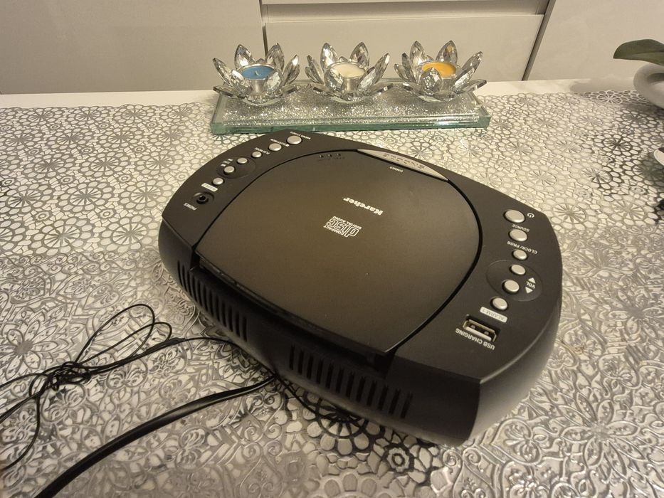 Karcher UR 1308 Radio budzik Odtwarzacz CD zegar