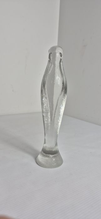 Elegancka Szklana Rzeźba – Madonna / Abstrakcyjna Figura 26 cm