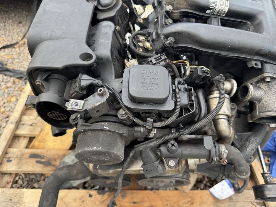 Silnik goły słupek bmw e90 e91 m47 163km