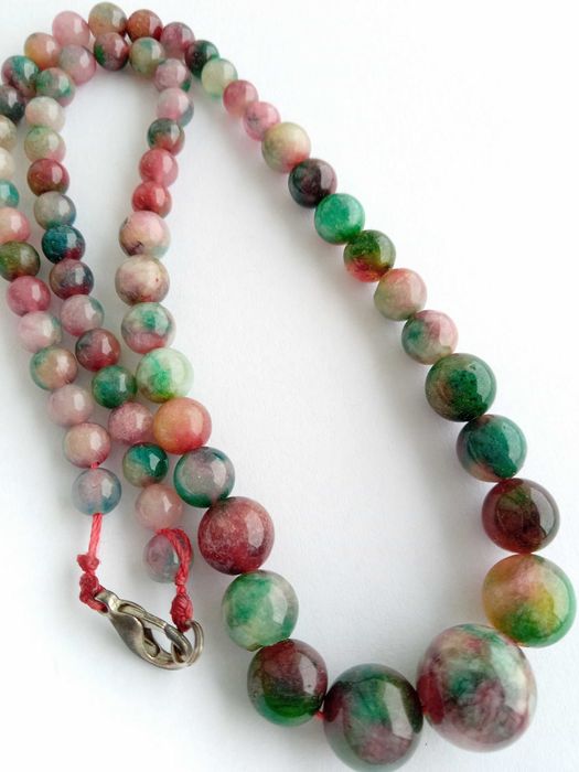 Цікаві буси намисто, натуральні камені, вінтаж