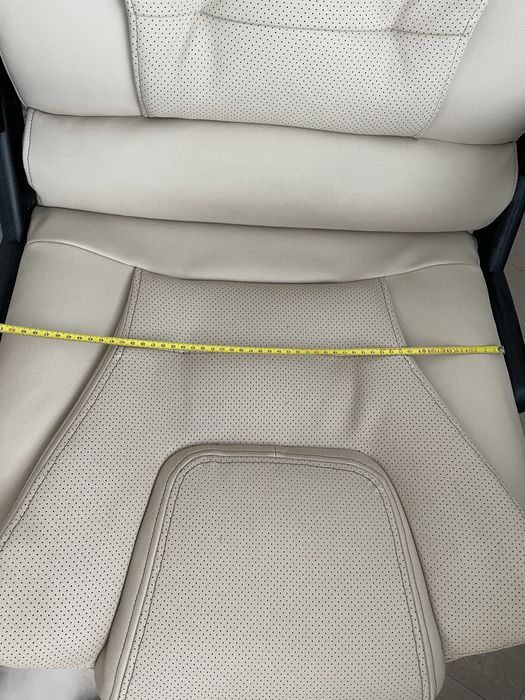 Стілець офісний перешит авто шкірою компютерний стул