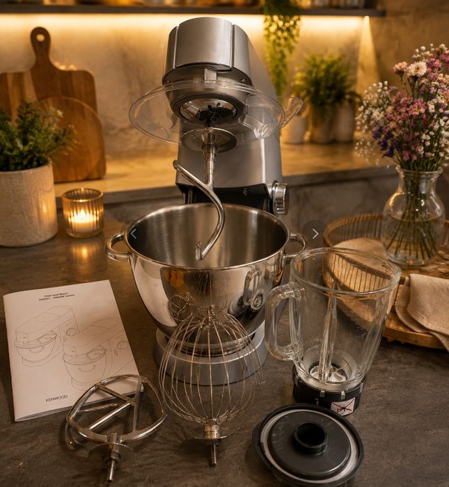 Kenwood Chef KM001 – Excelente Estado + Acessórios Originais
