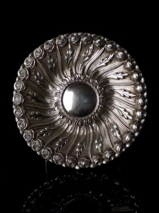 Bilheteira de bordo recortado em prata portuguesa