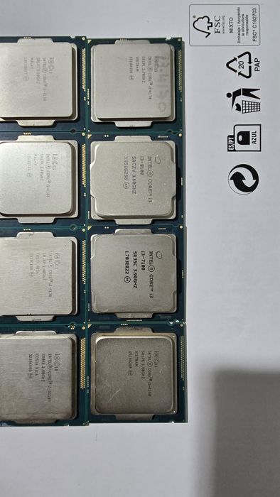Processadores Intel Core i3 (1ª a 9ª Gen) e Pentium Gold