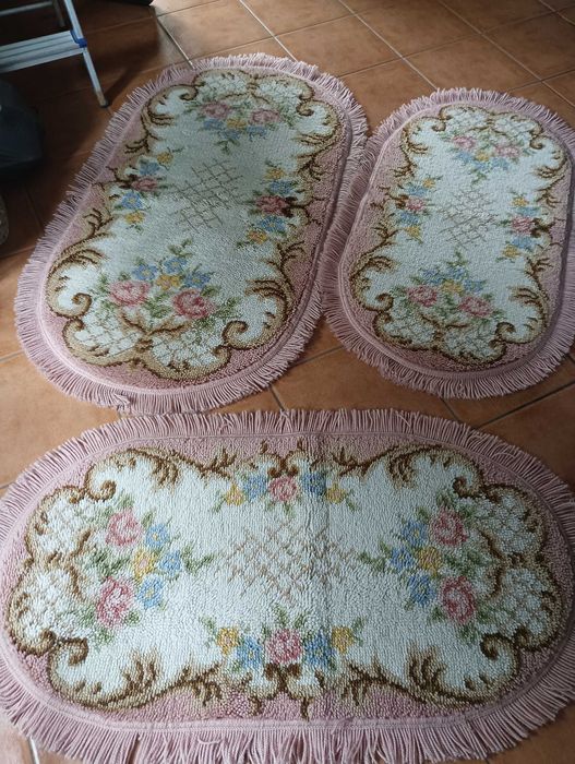 Conjunto tapetes quarto