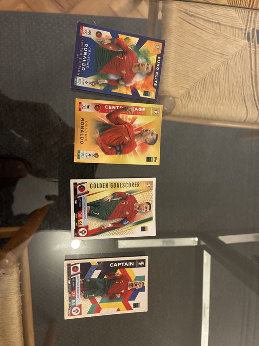 Cromos euro ronaldo