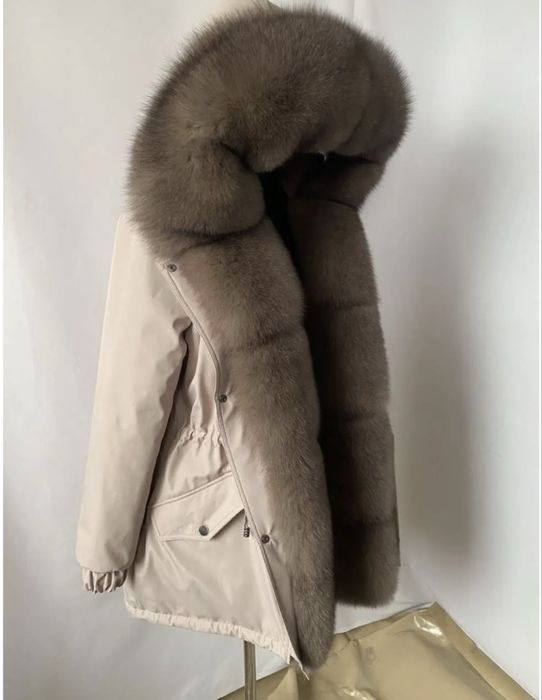 Парка зимова з натуральним хутром