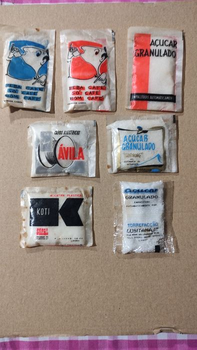 Pacotes de açúcar de Coleção Anos 40/50
