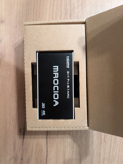 HDMI switch 4K mrocioa 3x1 pro 2.1ARC