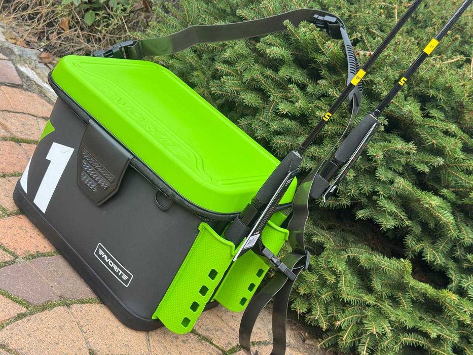 Сумка-Баккан  Favorite Tackle Bakkan  X1 20л Black lime-36x23x28 см