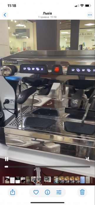 Професійна кавомашина Rancilio Classe 5 Compact б/в (S)