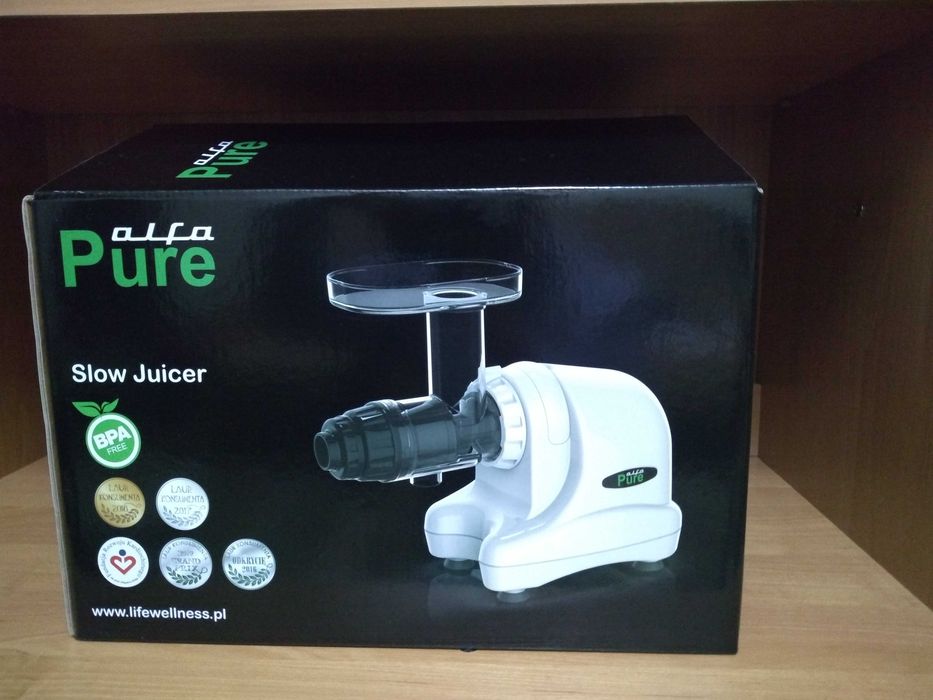 Wyciskarka wolnoobrotowa ALFA PURE - nówka , nie śmigana !!