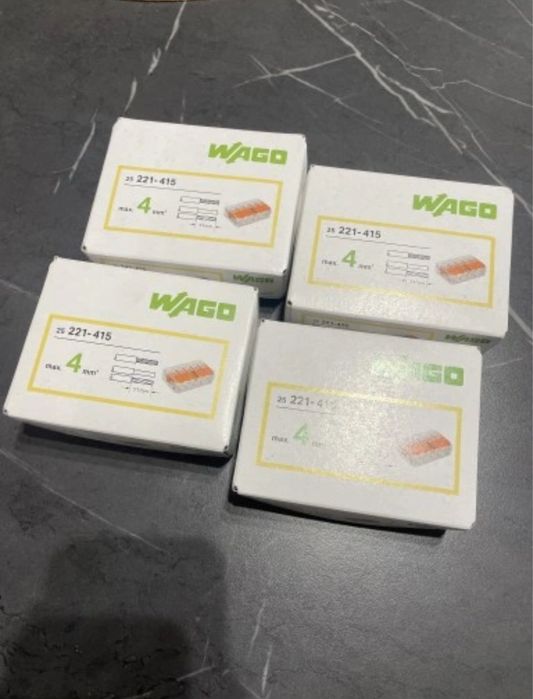 Szybkozłączki Wago 221-415 0,2-4 mm²/5 25 szt.