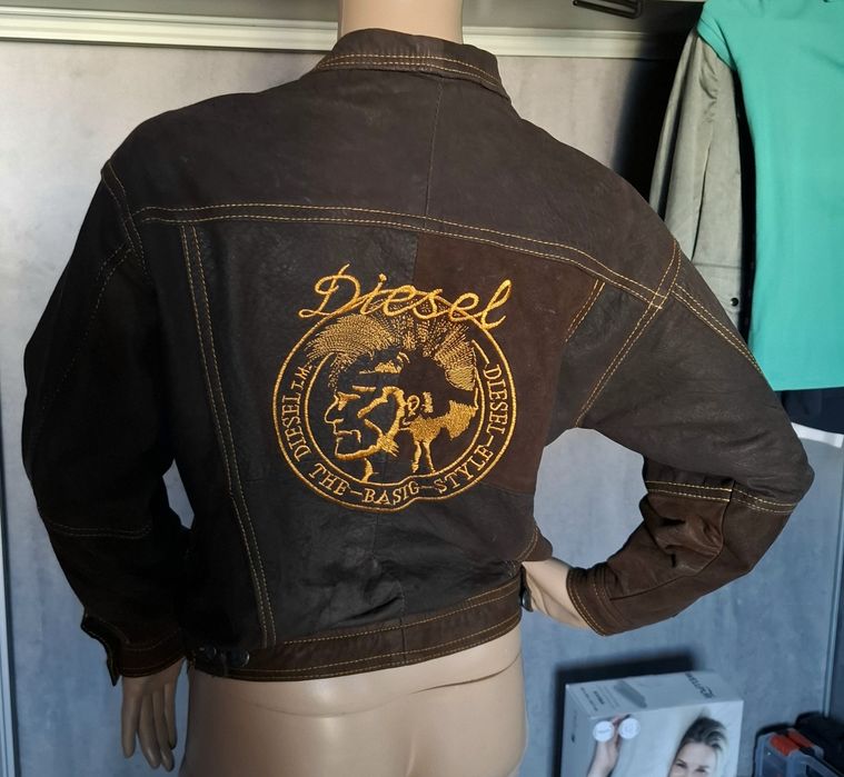 Diesel kurtka skórzana skóra 100%