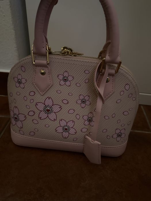 Mala estilo luxury rosa pastel