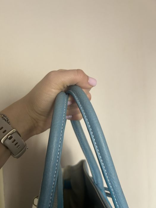 Сумка в стилі Hermes з шкіри