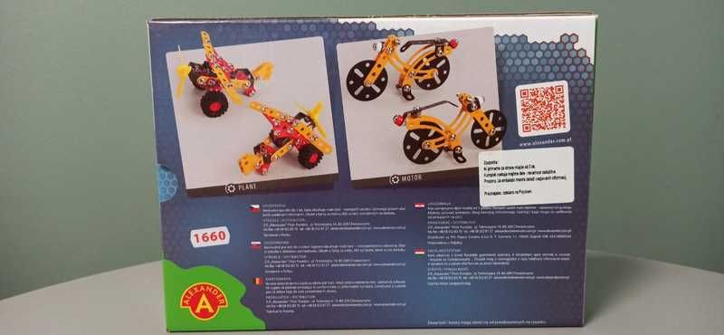 Pojazdy mały konstruktor 2 sztuki