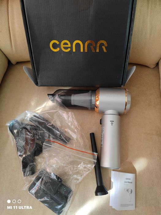 аккумуляторный автомобильный пылесос