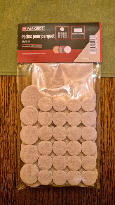 Ślizgacze do parkietu