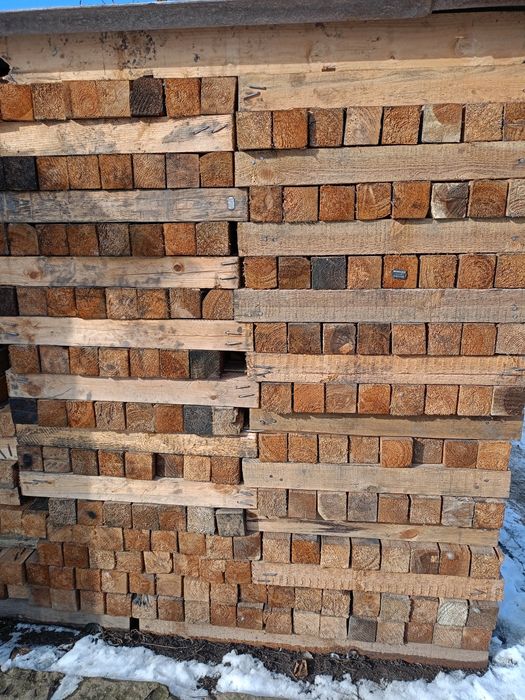 Продам сосновий брус-б/у