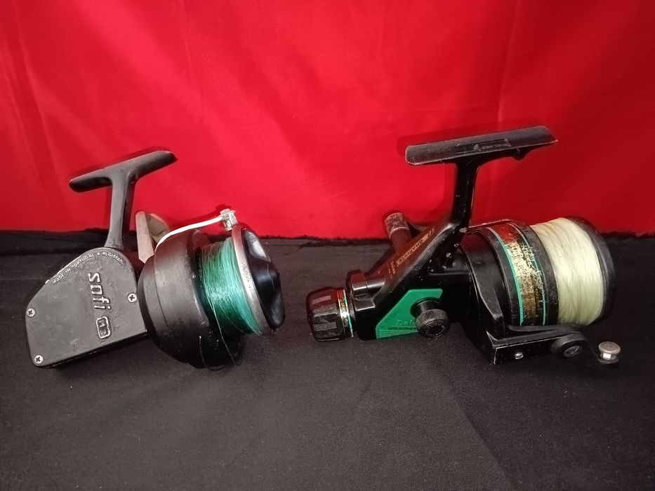 carretos de pesca Sofi e Daiwa