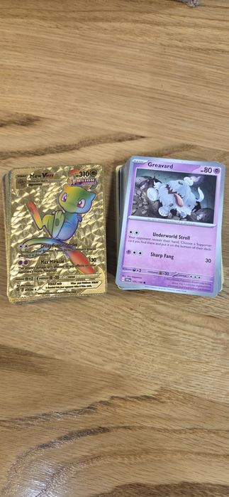 Karty pokemon jak nowe