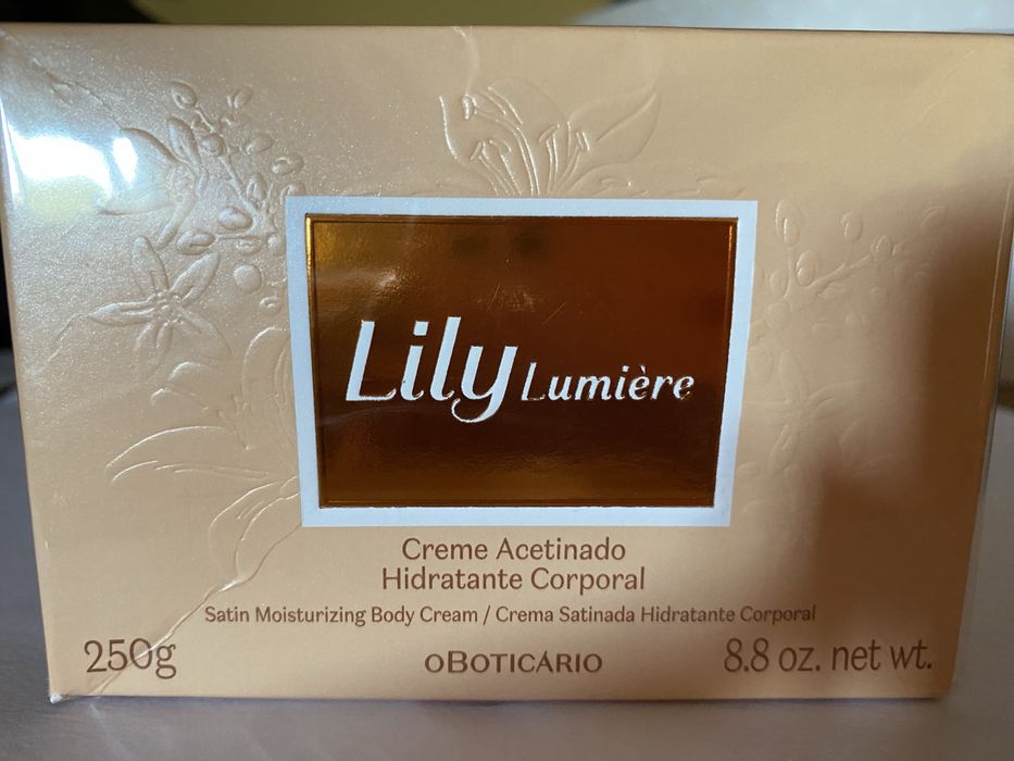 Creme Lily Lumiere boticário
